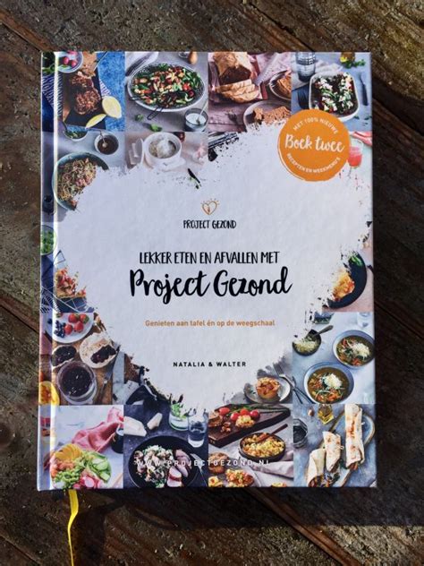 Project gezond recepten boek 1